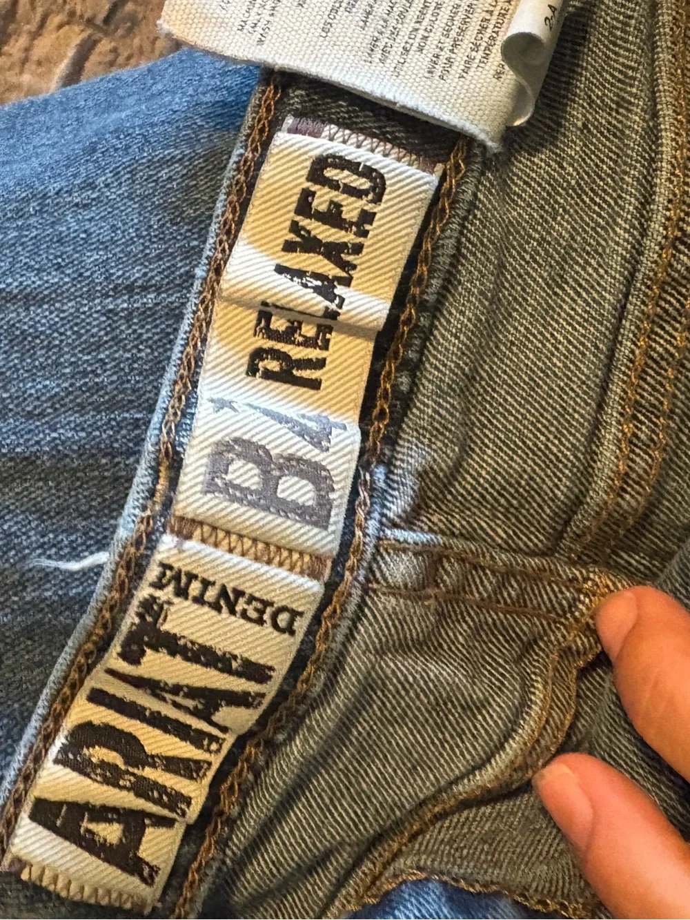 Ariat B4 Relaxed Boys Jeans Size 14 Medium Wash Bootcut Western Denim (1402)
